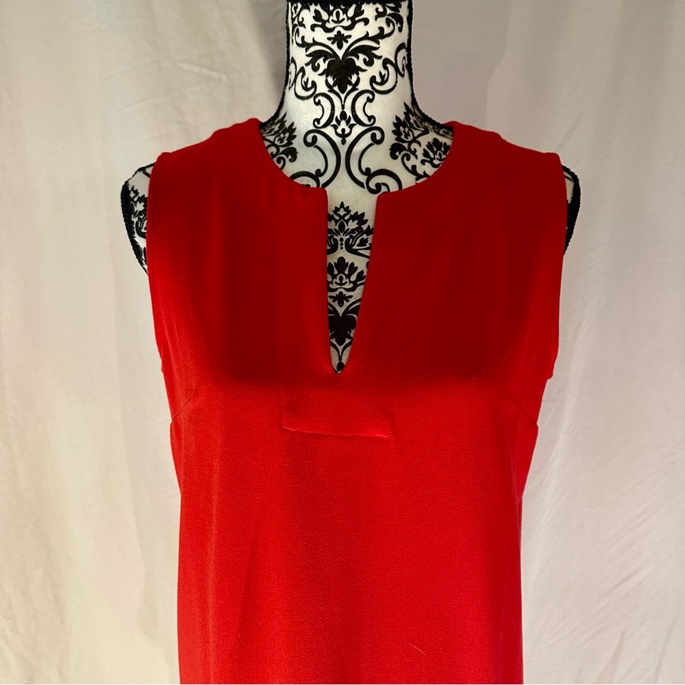 GAP Red Sleeveless Dress